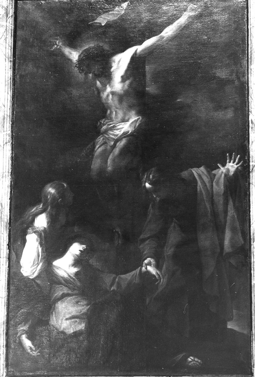 Crocifissione di Cristo (dipinto) di Trevisani Francesco (sec. XVII)