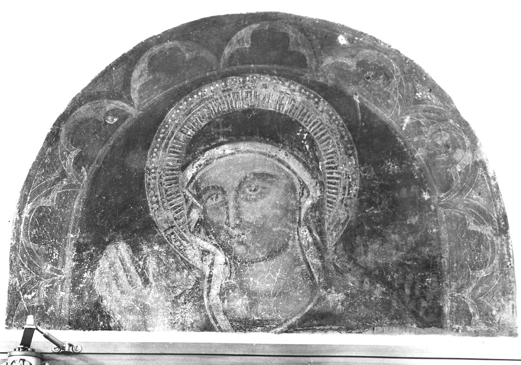 Madonna Advocata, Madonna (dipinto, frammento) - ambito romano (seconda metà sec. XIII)