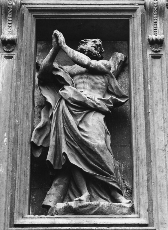 Sant'Andrea (statua) di Ferrata Ercole (sec. XVII)
