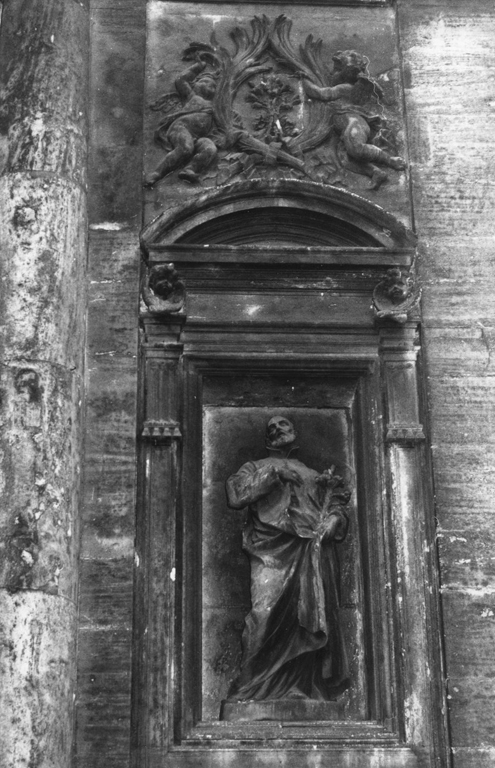 Beato Andrea Avellino (statua) di Ferrata Ercole (sec. XVII)