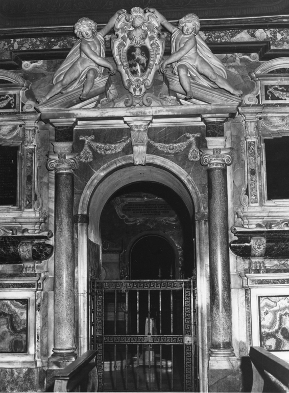 mostra d'arco di Castello Matteo, Buonvicino Ambrogio (attribuito) (sec. XVII)