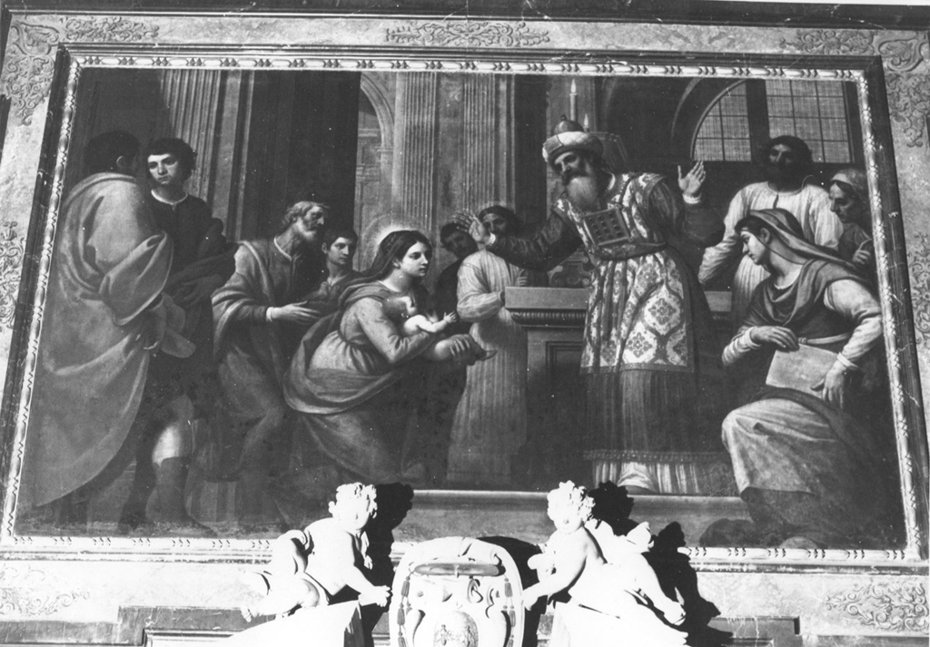 Purificazione di Maria (dipinto) di Cresti Domenico detto Passignano (sec. XVII)