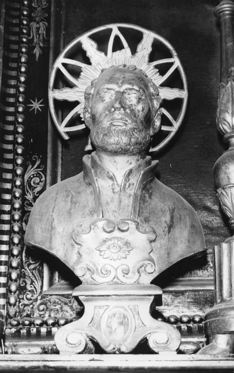 Paolo IV Carafa, San Gaetano da Thiene, Sant'Andrea Avellino e il Beato Paolo Burali da Arezzo (scultura) - ambito romano (sec. XVII)