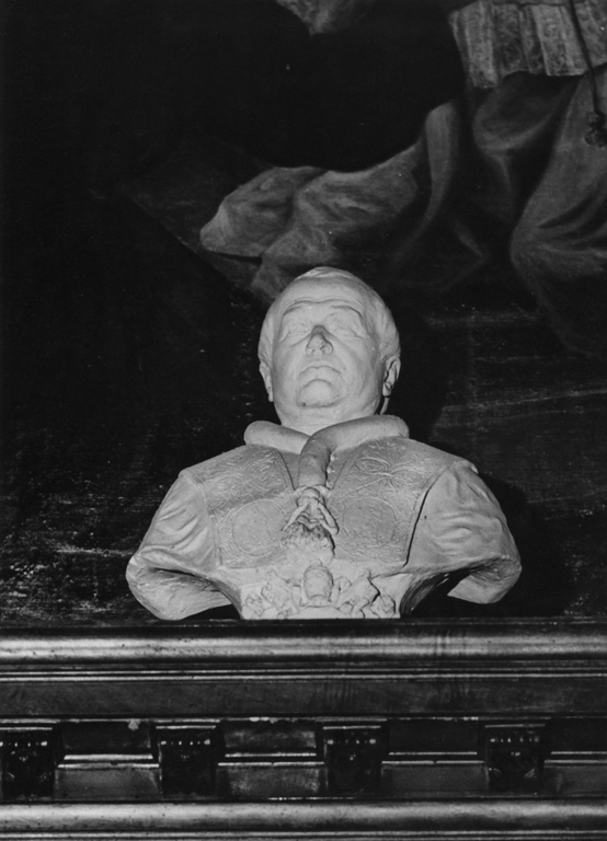 Pio IX (scultura) di Bertini Giuseppe - ambito romano (sec. XIX)