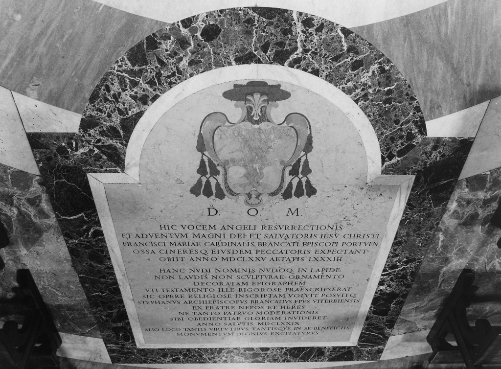 lapide - bottega romana (sec. XVII)