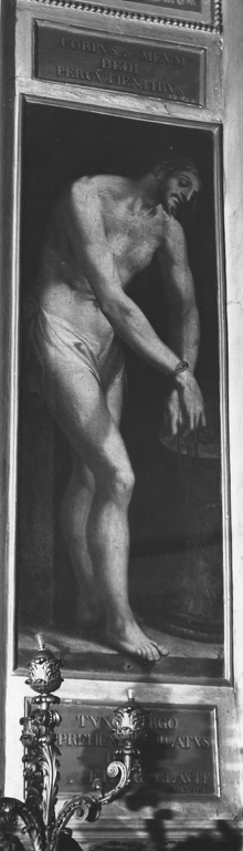 Cristo alla colonna (dipinto) di Celio Gaspare, Valeriano Giuseppe (sec. XVI)