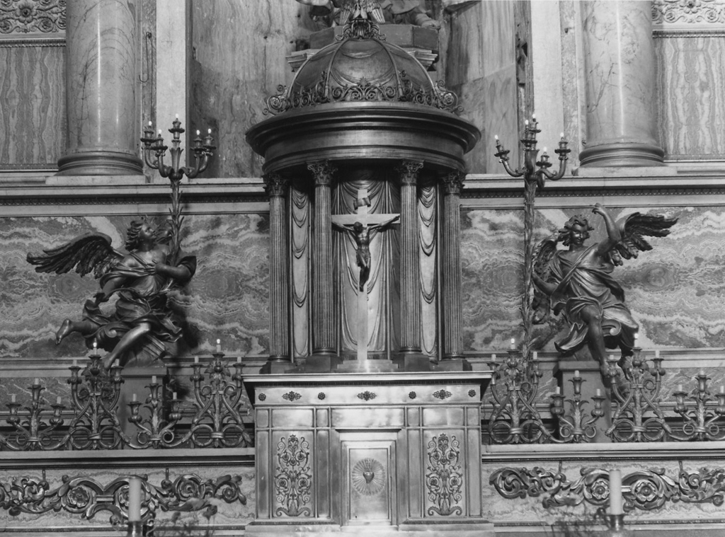 tabernacolo - a tempietto di Sarti Antonio, Hopfgarten Guglielmo (sec. XIX)
