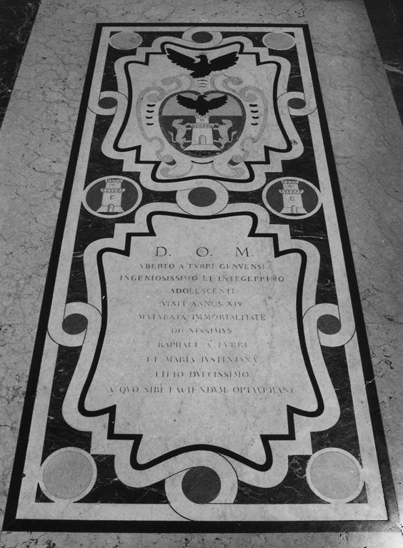 lapide tombale - bottega famiglia Medici, bottega famiglia Medici (sec. XX)