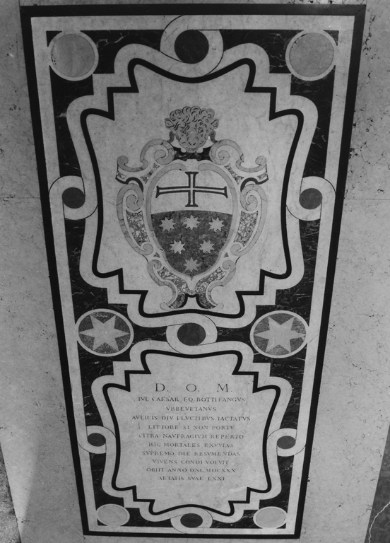 lapide tombale - bottega famiglia Medici (sec. XX)