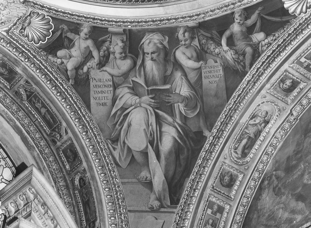 I Profeti (dipinto, ciclo) di Circignani Niccolò detto Pomarancio (sec. XVI)