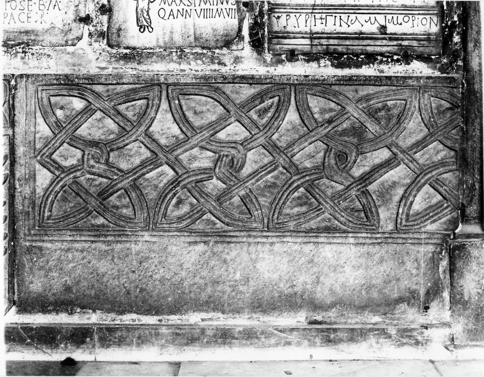 transenna - ambito romano (sec. VIII)