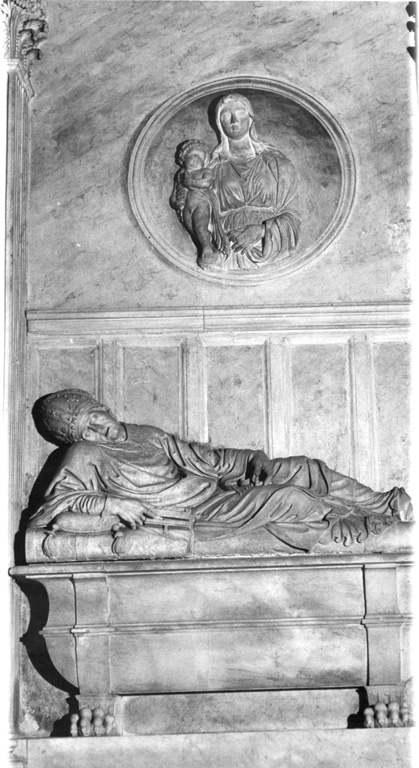 monumento funebre di Michelangelo Senese (attribuito) (sec. XVI)