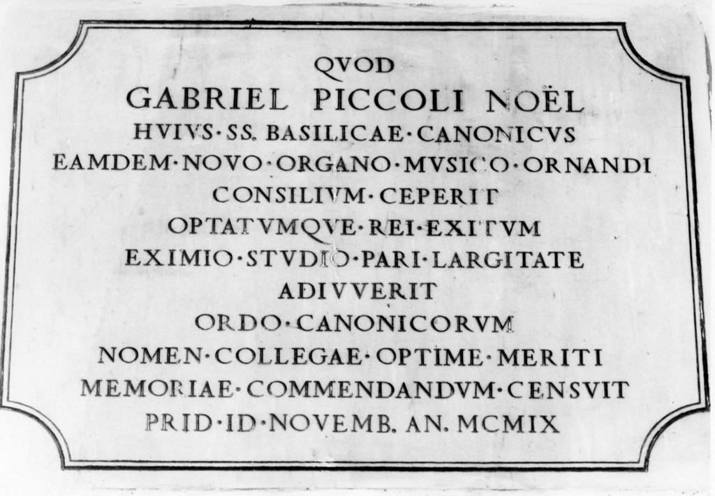 lapide commemorativa - ambito romano (sec. XX)