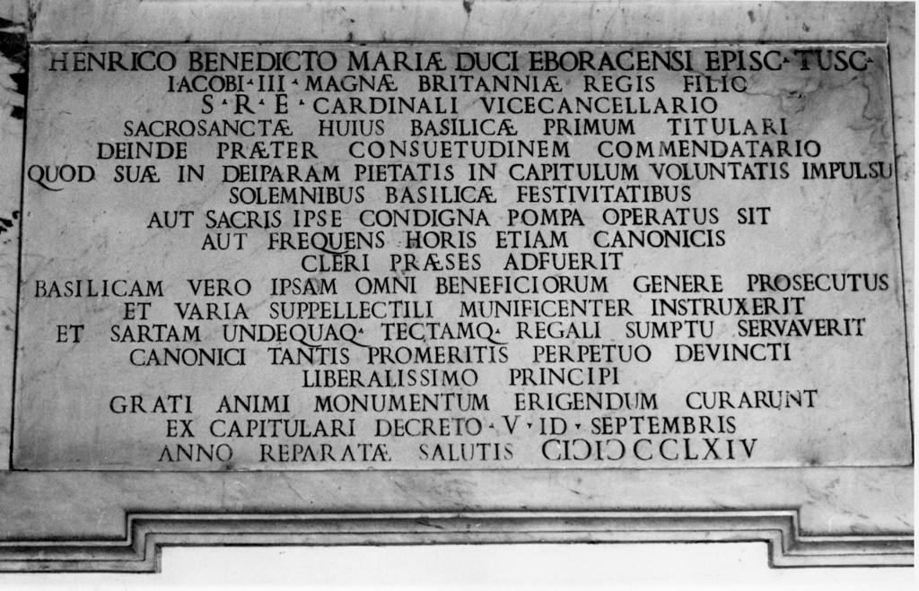 lapide commemorativa - ambito romano (sec. XVIII)