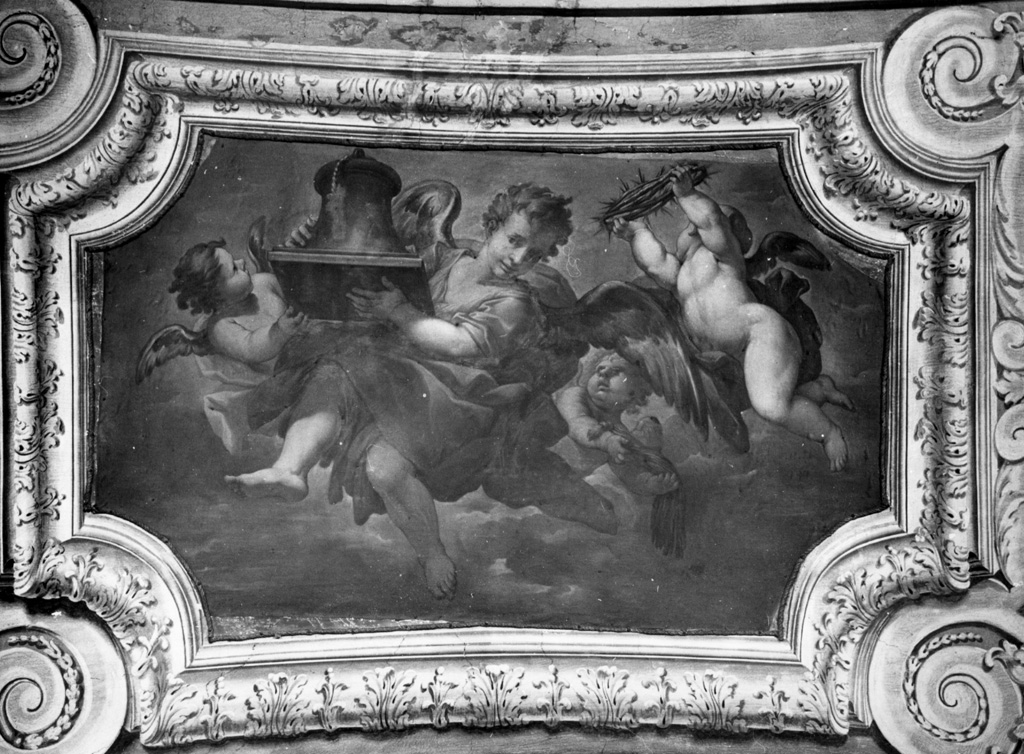 angeli (dipinto, serie) - ambito romano (fine/inizio secc. XVII/ XVIII)