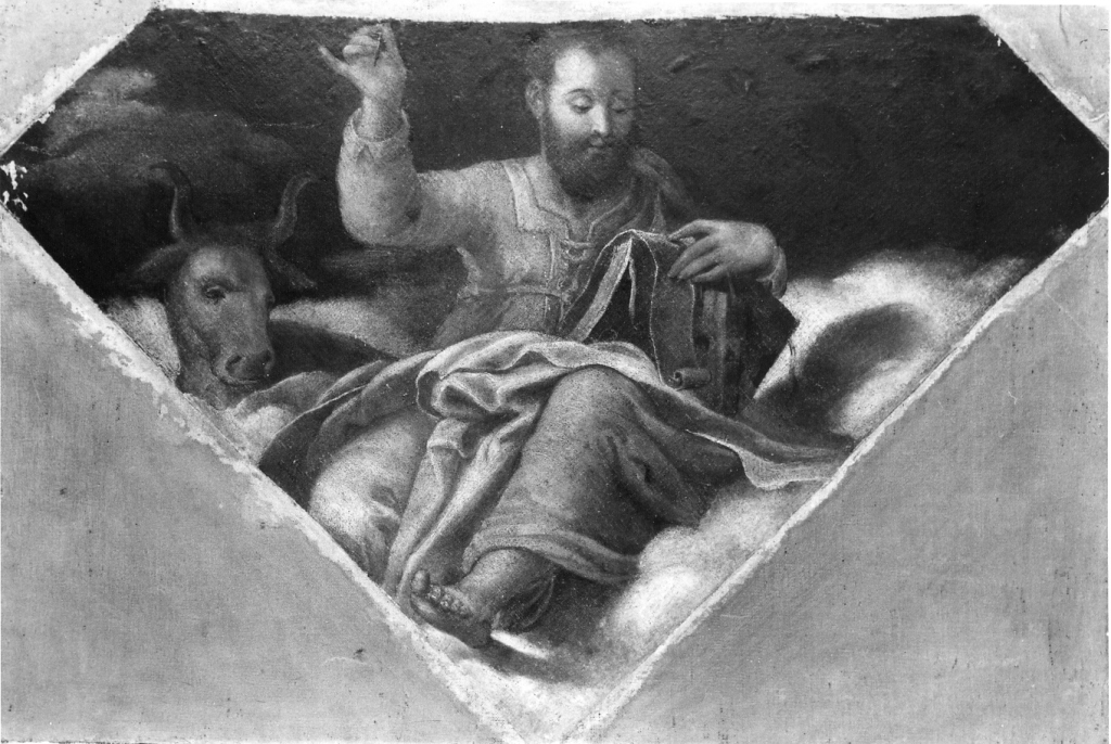San Luca (dipinto) di Pippi Giulio detto Giulio Romano (attribuito) (sec. XVI)