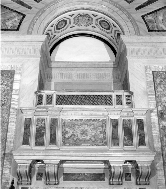 cantoria di Cipolla Antonio (attribuito) (terzo quarto sec. XIX)