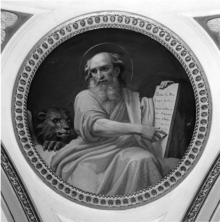 San Marco (dipinto, elemento d'insieme) di Gagliardi Pietro (attribuito) (sec. XIX)