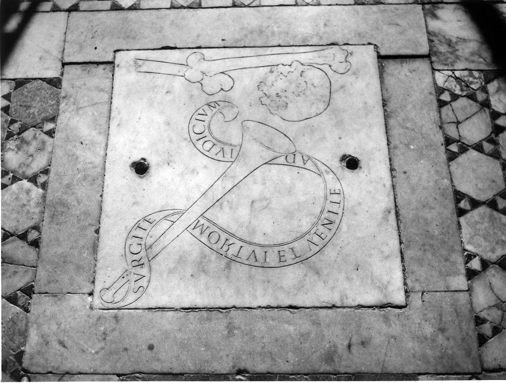 lapide tombale di Gherardi Antonio (attribuito) (sec. XVII)