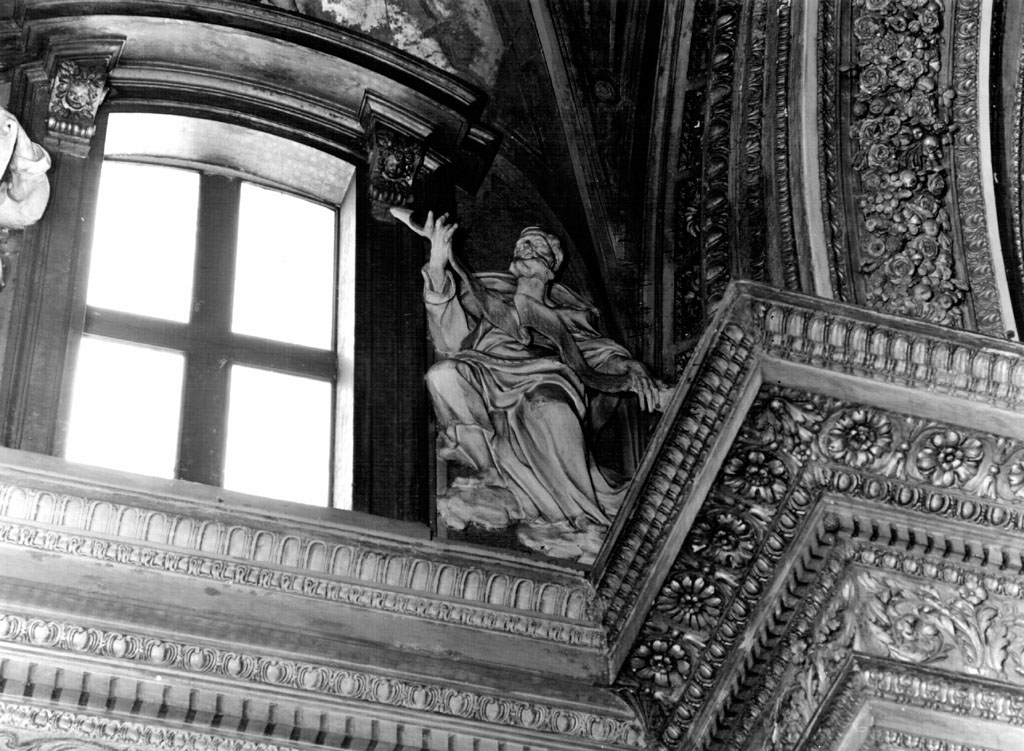 Profeta con cartiglio e libro (statua) di Maille Michel (sec. XVII)