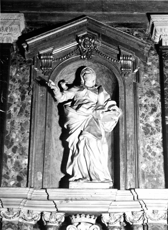 Santa (statua) di Cavallini Francesco (sec. XVII)