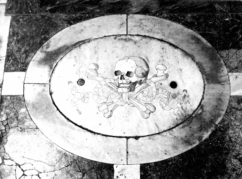 lapide tombale - ambito romano (sec. XIX)