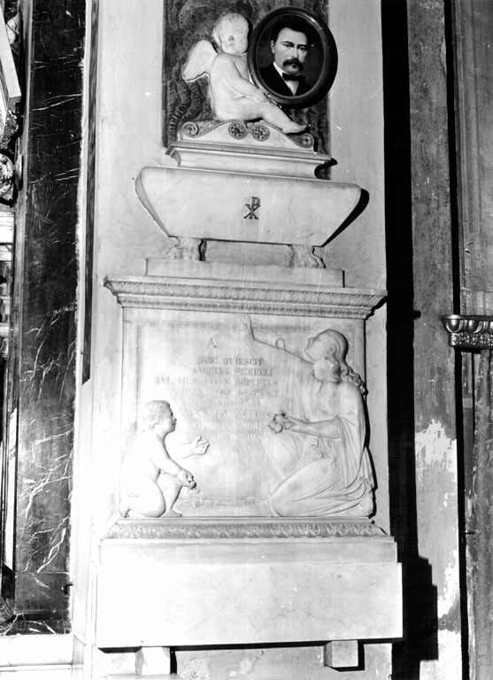 Ritratto di Angelo Fichelli (dipinto) - ambito italiano (sec. XIX)