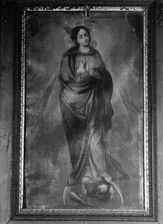 Immacolata Concezione (dipinto) di Pernuzzi Agostino (attribuito) (sec. XVII)