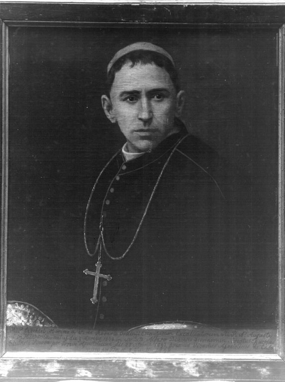 Ritratto del vescovo Ezechiele Moreno (dipinto) - ambito italiano (?) (sec. XIX)