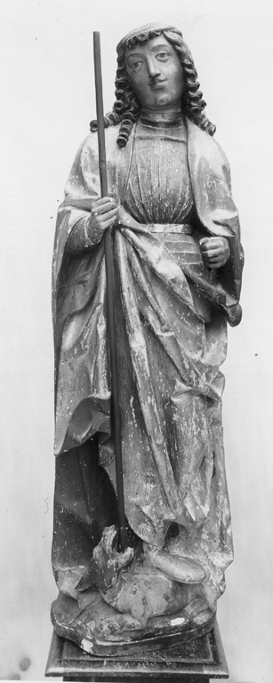 San Michele arcangelo (?) (statua) - ambito bavarese (sec. XVI)