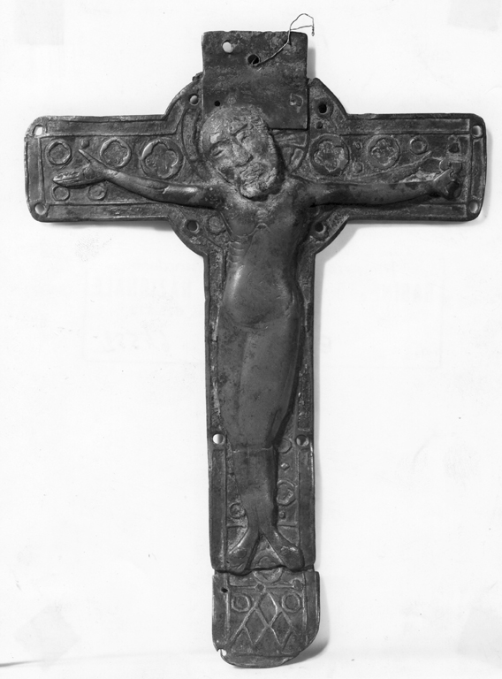 Cristo crocifisso (croce) - officina limosina (sec. XIII)