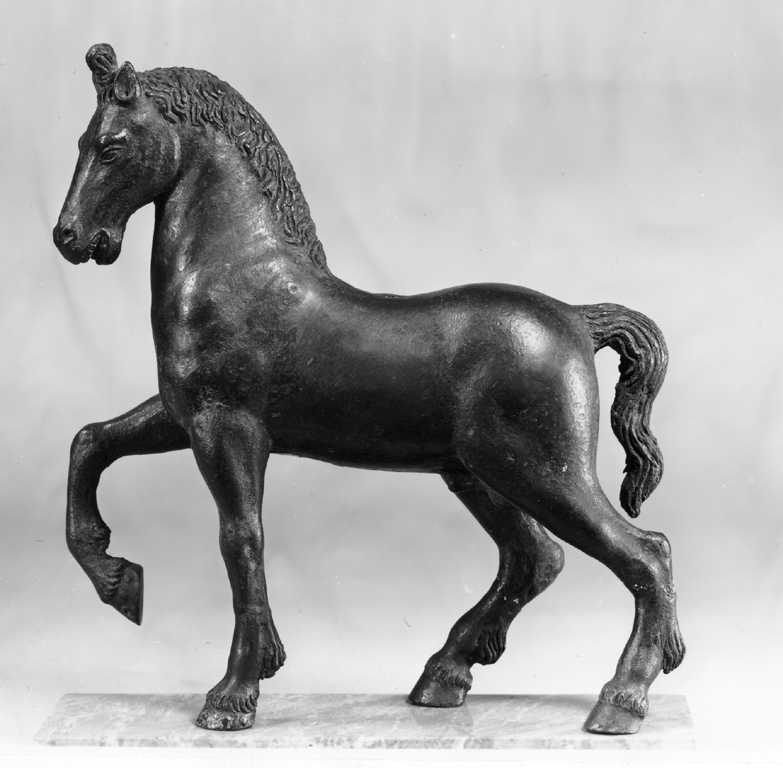 cavallo (statuetta) - ambito padovano (primo quarto sec. XVI)