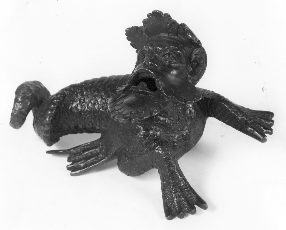 mostro marino (scultura) di Calzetta Severo detto Severo da Ravenna (bottega) (sec. XVI)
