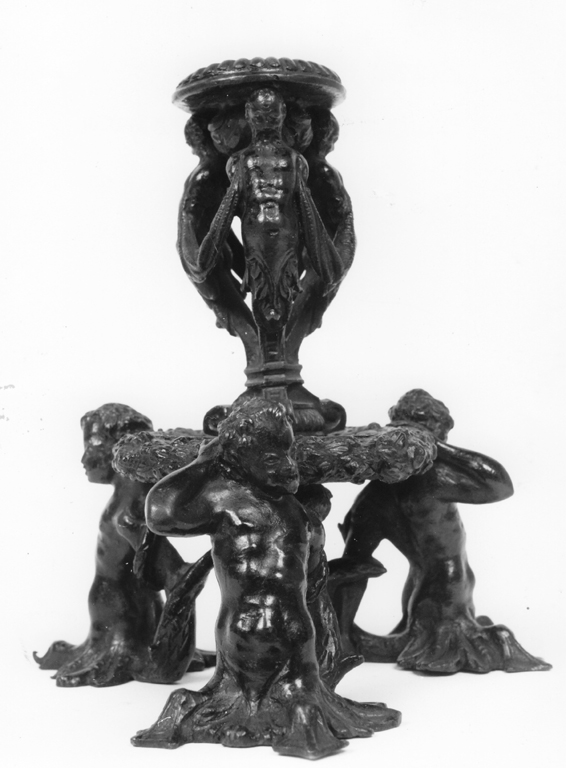 candeliere - ambito veneziano (sec. XVI)