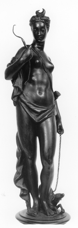 Diana (statuetta) di Campagna Girolamo (secc. XVI/ XVII, secc. XVI/ XVII)