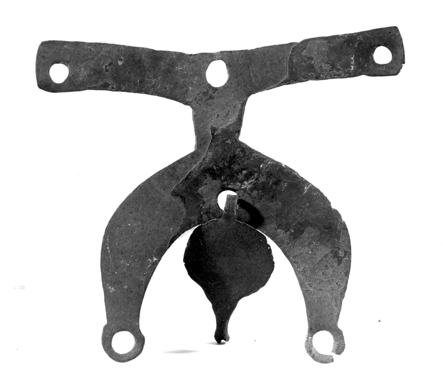 bardatura, elemento d'insieme - manifattura italiana (secc. XV/ XVI)