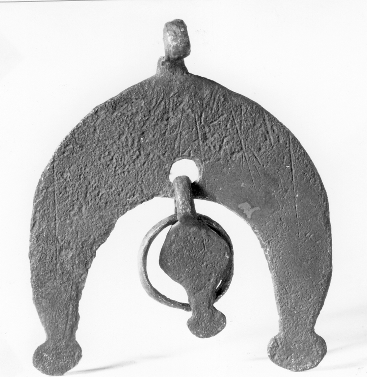 bardatura, elemento d'insieme - manifattura italiana (secc. XV/ XVI)