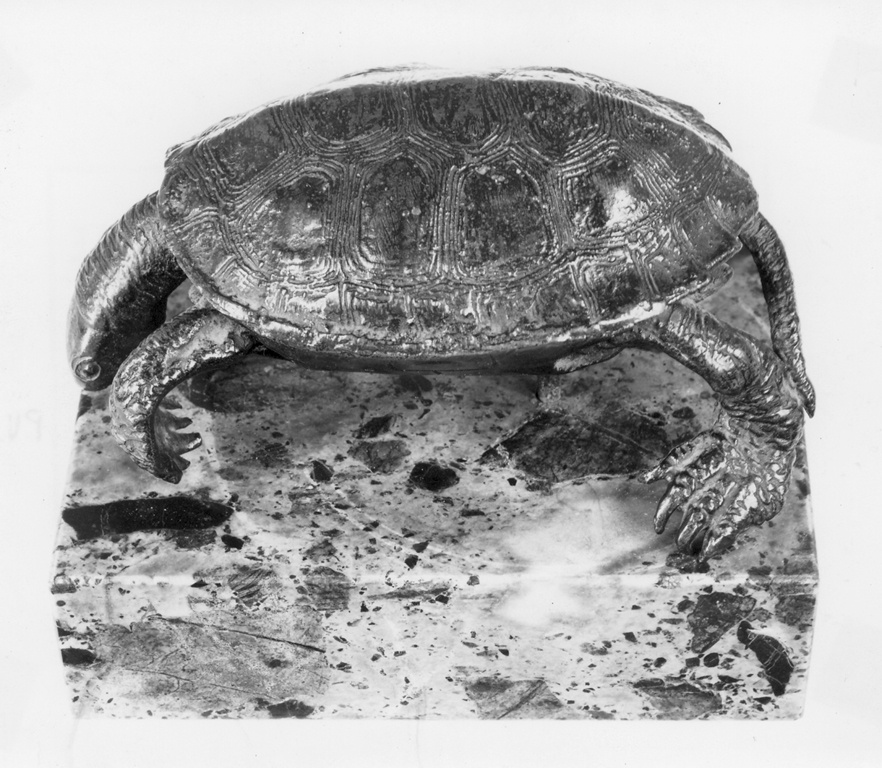 tartaruga (statuetta) - ambito Italia settentrionale (sec. XVI)
