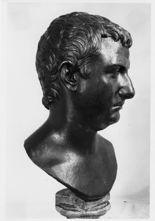 busto virile (scultura) di Bianco Simone (attribuito) (sec. XVI)