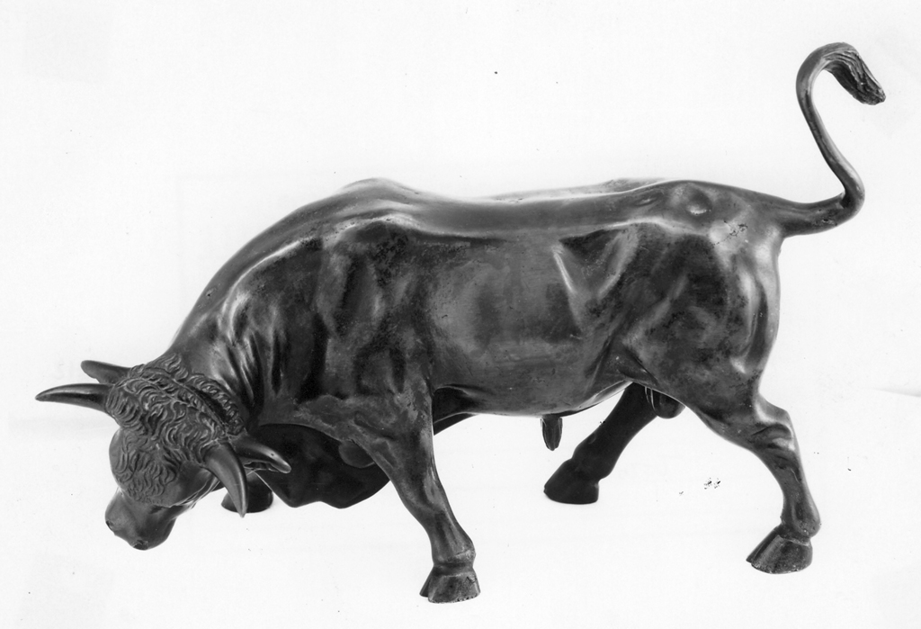 toro (statuetta) - ambito fiammingo (sec. XVII)