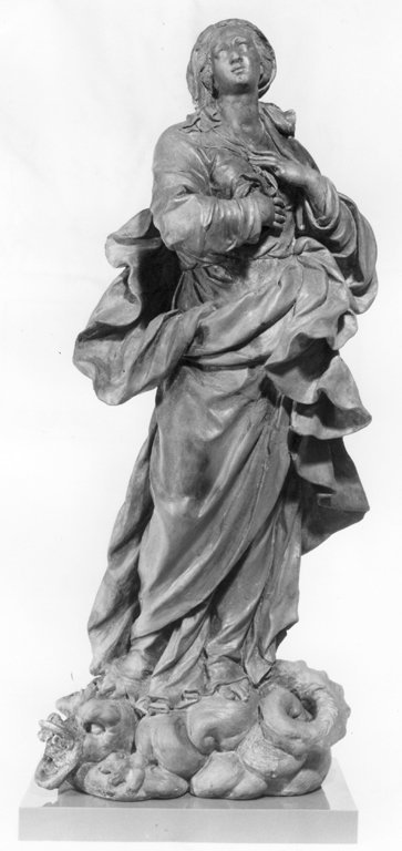 Madonna Immacolata (scultura) di Vaccaro Lorenzo (ultimo quarto sec. XVIII)