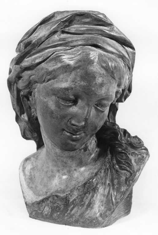 testa di donna (scultura) di Raffaelli Giuseppe (sec. XVII)