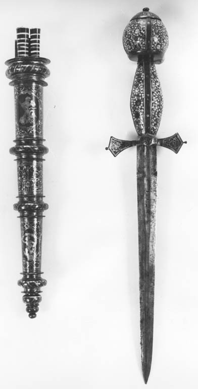 daga - ambito Slesia (seconda metà sec. XVI)