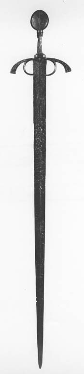 spada - manifattura spagnola (fine/inizio secc. XV/ XVI)