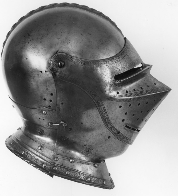 elmetto - manifattura di Augusta (sec. XVI)