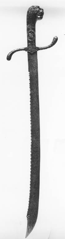 coltellaccio da cavallo - ambito tedesco (sec. XVI)