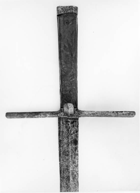 coltella da due mani - ambito tedesco (fine/inizio secc. XV/ XVI)