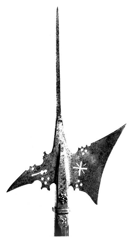 alabarda - ambito tedesco (metà sec. XVI)