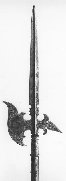 alabarda - ambito tedesco (sec. XVI)