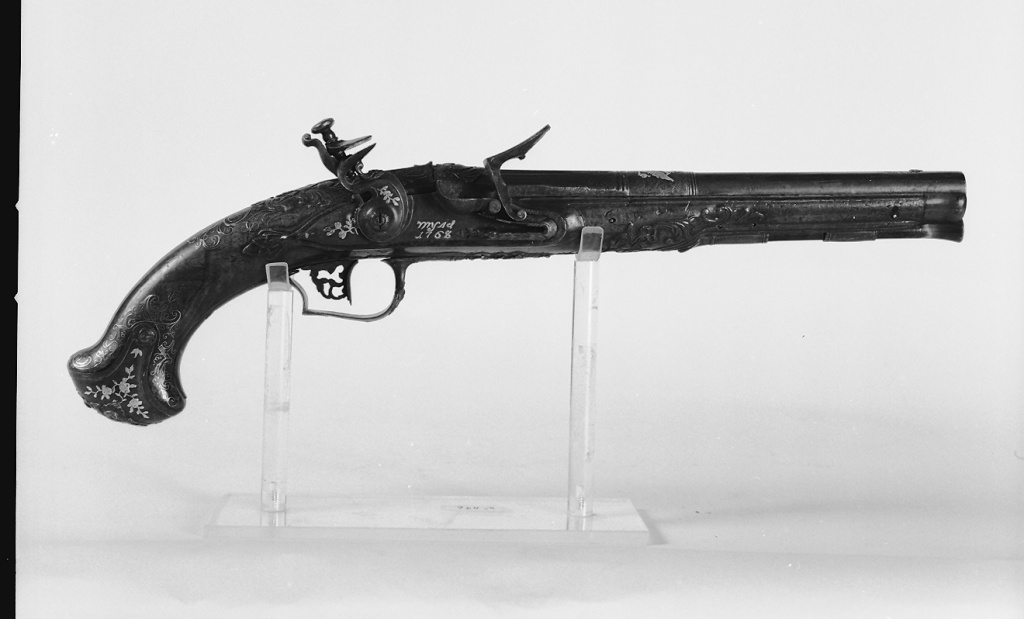 pistola - a focile - produzione di Tula (sec. XVIII)